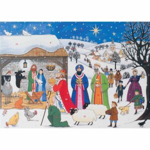 Jesus is Born Nativity Storybook Advent Calendar