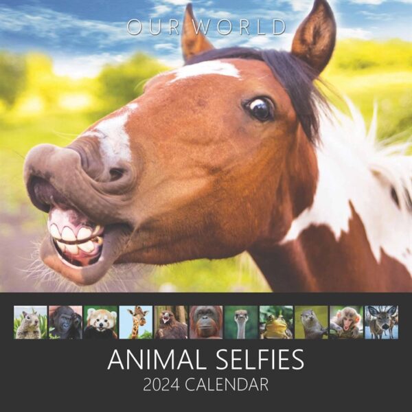 Animal Selfies Calendar 2024