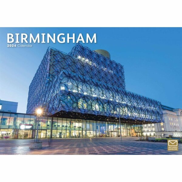 Birmingham A4 Calendar 2024