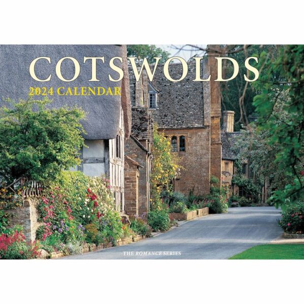Romance Of The Cotswolds A4 Calendar 2024