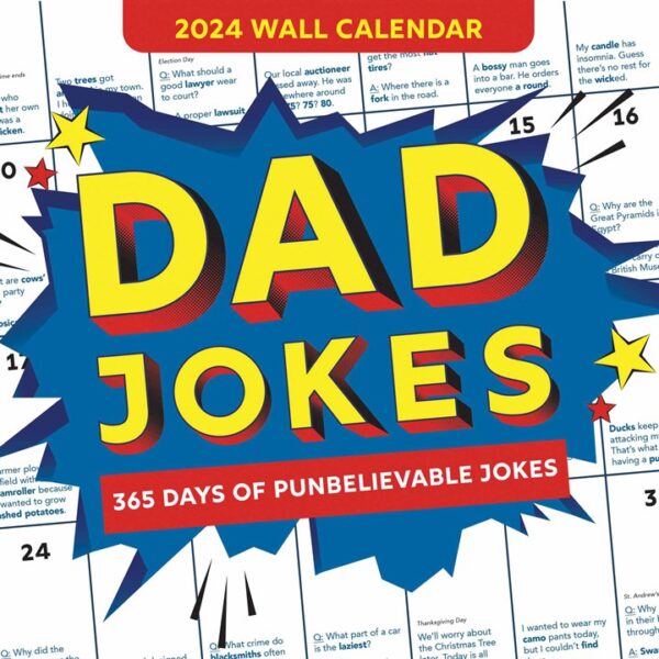Dad Jokes Calendar 2024