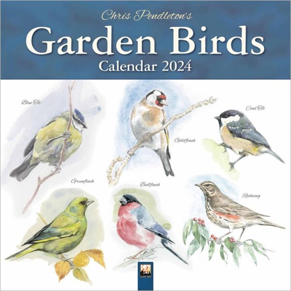 Chris Pendleton's Garden Birds Calendar 2024