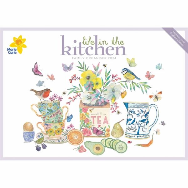 Life In The Kitchen A4 Family Organiser 2024