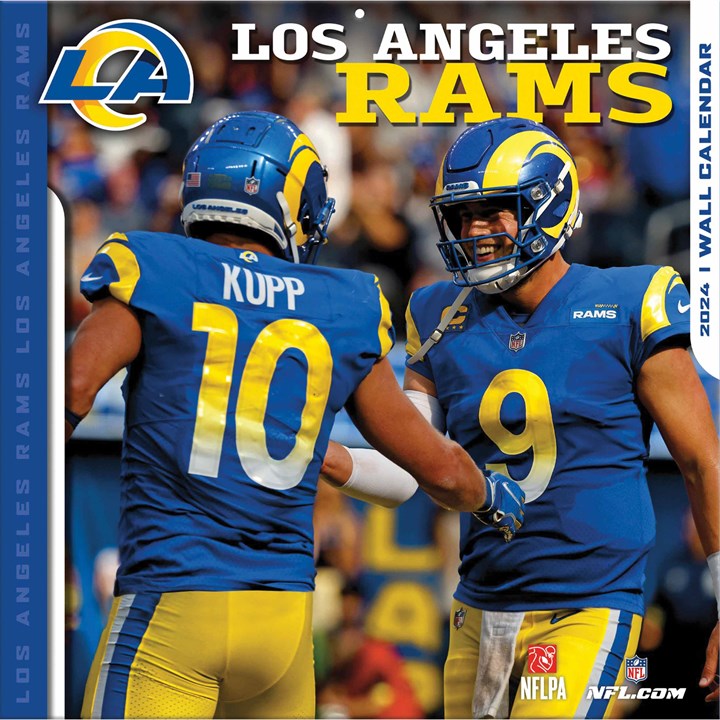 Los Angeles Rams NFL Calendar 2024 Calendar Store