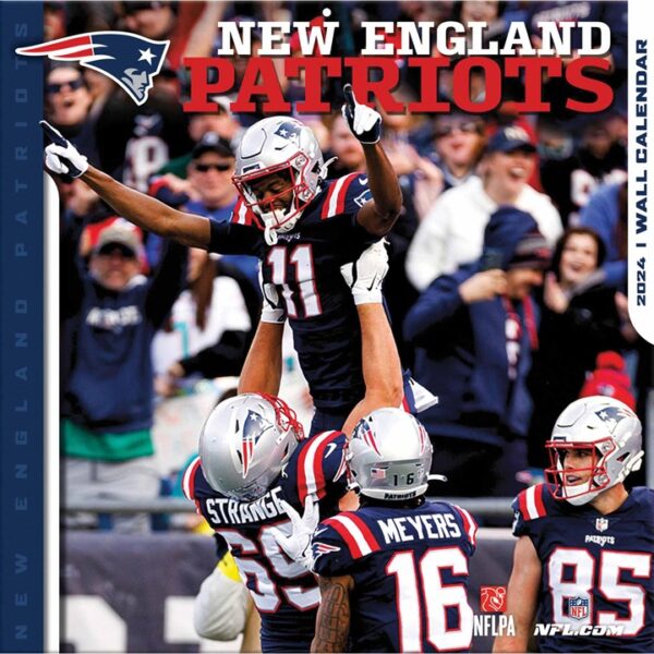 New England Patriots NFL Calendar 2024