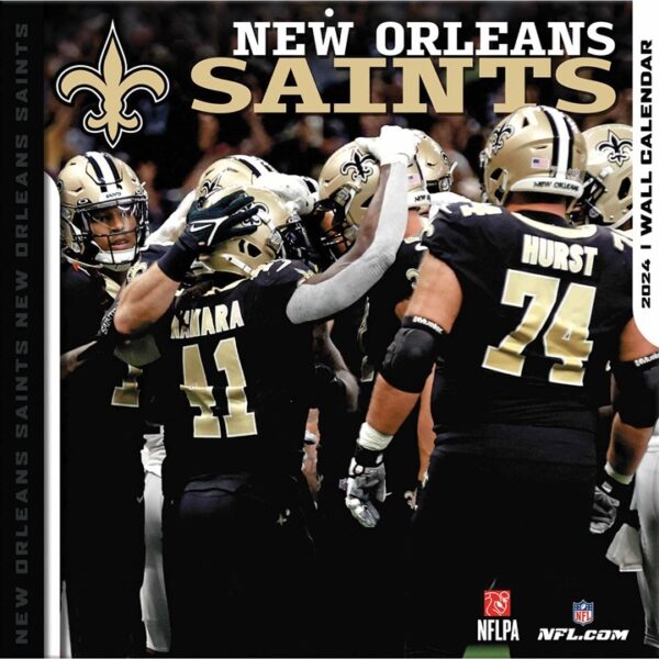 New Orleans Saints NFL Calendar 2024