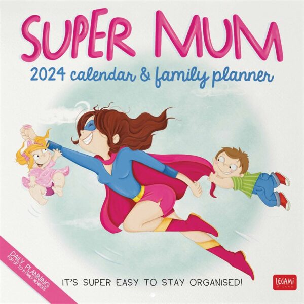 Super Mum Family Planner 2024