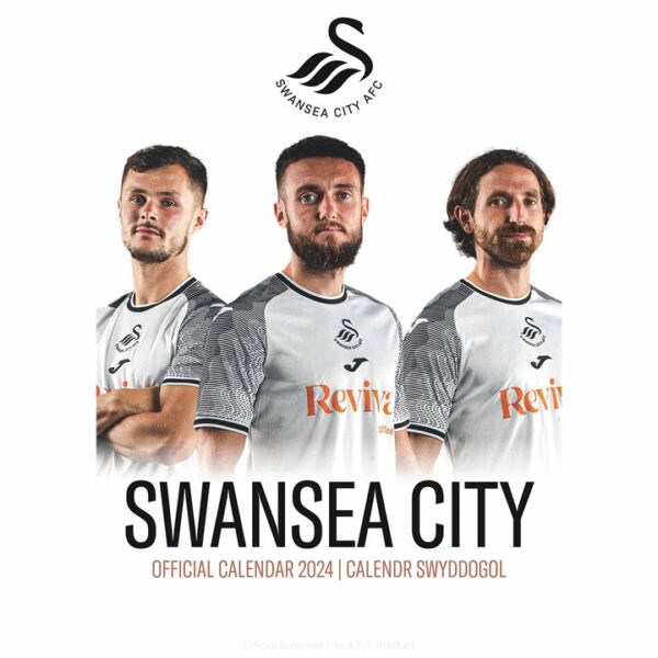 Swansea City FC A3 Calendar 2024