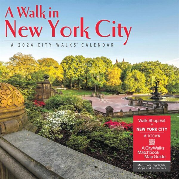 A Walk In New York City Calendar 2024