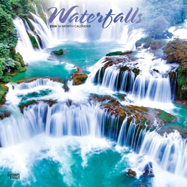 Waterfalls Calendar 2024