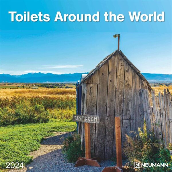 Toilets Around The World Calendar 2024